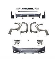 BODY KIT FOR TOYOTA LAND CRUISER 200 LC 200 2016+

Set includes:

Front bumper
Rear bumper
Front fenders
Fender flares
Rear Diffuser

Material: PP+ABS

Note: Each part of this kit can be sent separately. Please contact us if you need a specific part.