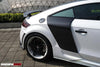 2006-2014 Audi TT/TTS DPRG Style Side Blades rear front darwin pro aero body kit diffuser bumpers spoiler carbon