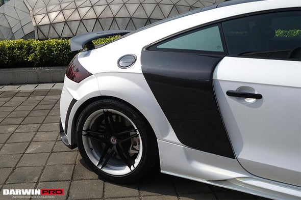 2006-2014 Audi TT/TTS DPRG Style Trunk Spoiler Side skirts darwinpro aero kit body kit diffuser car