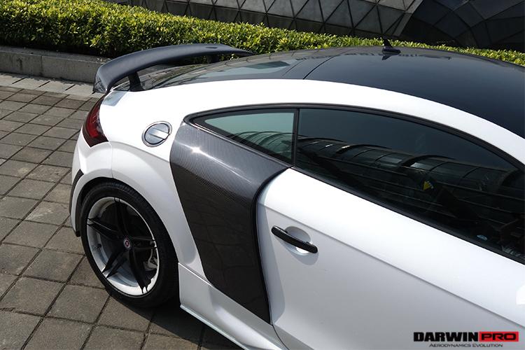 2006-2014 Audi TT/TTS DPRG Style Trunk Spoiler Side skirts darwinpro aero kit body kit diffuser car