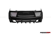 Genuine Darwinpro 2006-2014 Audi TT/TTS DPRG Rear Bumper front body kit aero diffuser grille