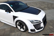 2006-2014 Audi TT/TTS DPRG Style Front Bumper rear side skirts aero body kit