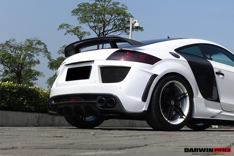 2006-2014 Audi TT/TTS DPRG Style Trunk Spoiler Side skirts darwinpro aero kit body kit diffuser car