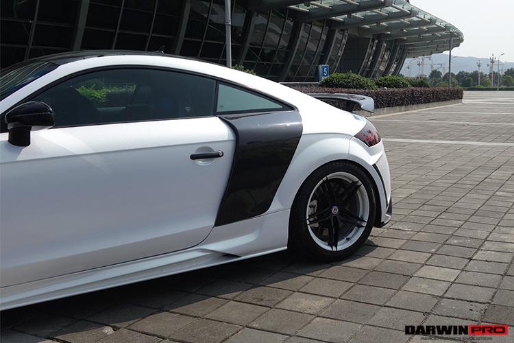 2006-2014 Audi TT/TTS DPRG Style Side Blades rear front darwin pro aero body kit diffuser bumpers spoiler carbon