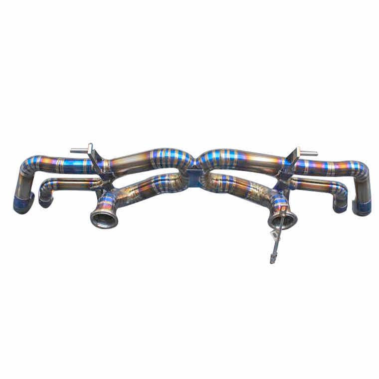 Titanium Muffler Bypass For Lamborghini Huracan