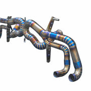 Titanium Muffler Bypass For Lamborghini Huracan