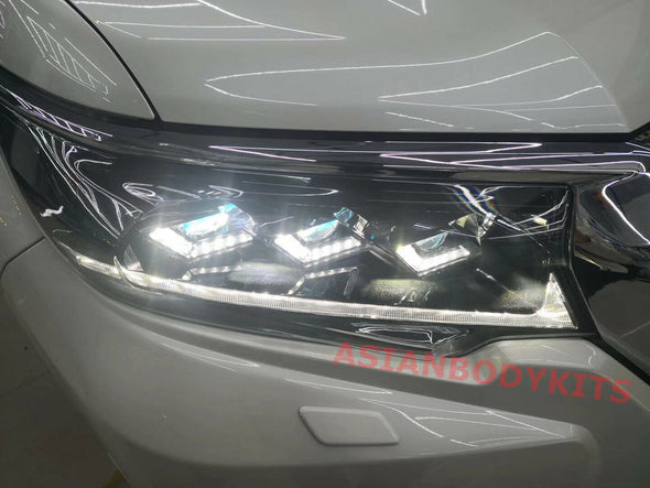 For Toyota Land Cruiser Prado 2018 - 2019 FULL LED HEADLIGHTS FJ150 LC150