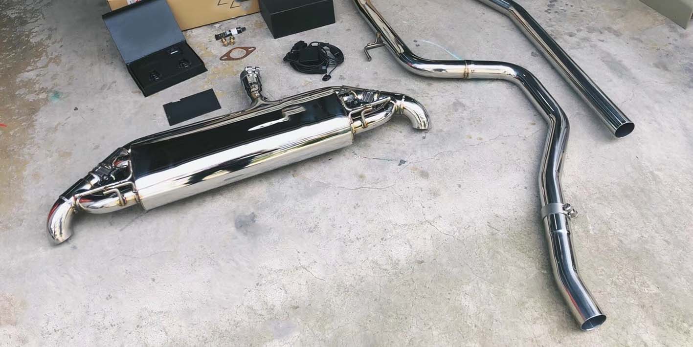 VALVED EXHAUST CATBACK MUFFLER for Mercedes-Benz A-Class (V177) A200L 2019+