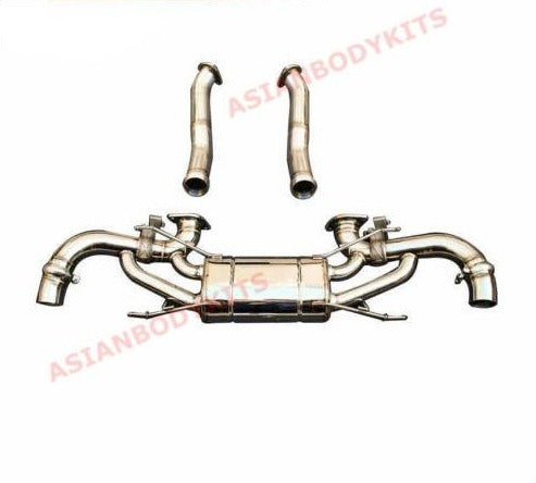 VALVED EXHAUST CATBACK MUFFLER for ASTON MARTIN V12 DB11 2016+ (5.2)