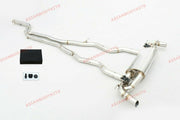 VALVED EXHAUST CATBACK MUFFLER for BMW 8 Series 840i G16 Gran Coupe 3.0 2018+