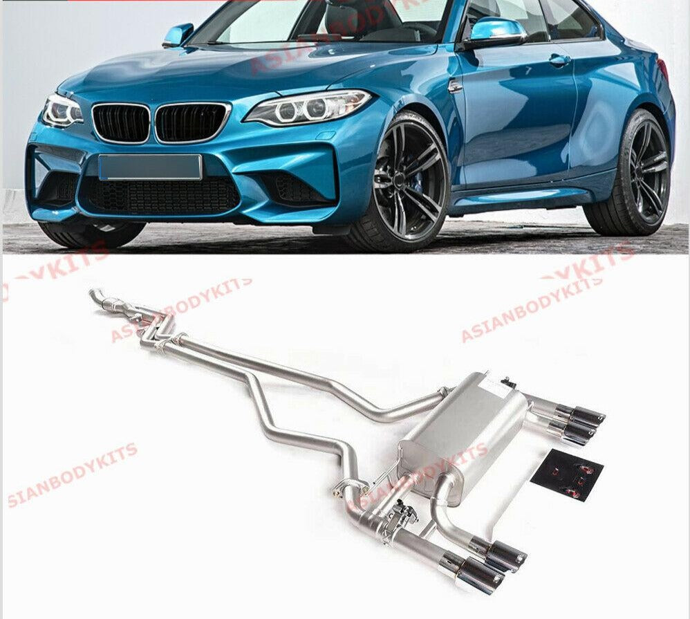 BMW M2 F87  VALVED EXHAUST CATBACK