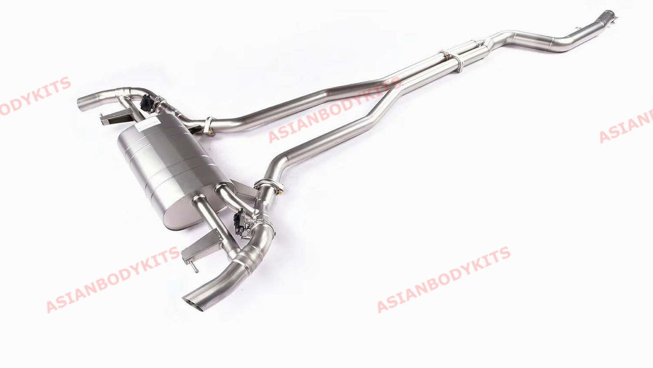 VALVED EXHAUST CATBACK MUFFLER for BMW X5 G05 2018+ (3.0T)