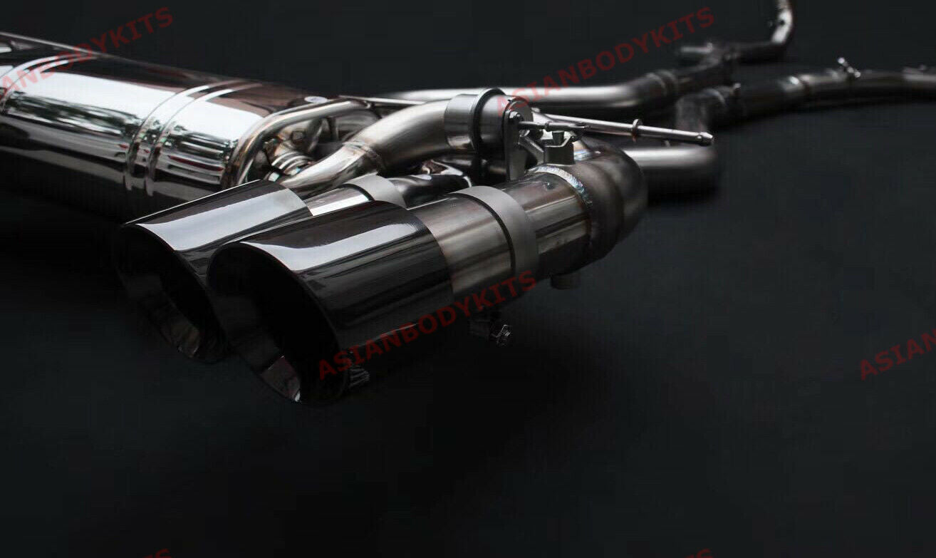 VALVED EXHAUST CATBACK MUFFLER for BMW X5M X6M F85 F86 4.4 2015 - 2019