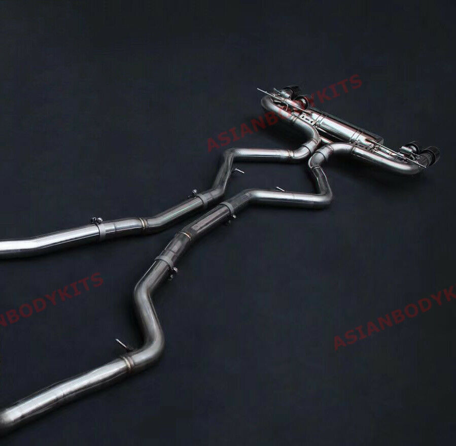 VALVED EXHAUST CATBACK MUFFLER for BMW X5M X6M F85 F86 4.4 2015 - 2019