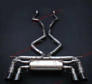 VALVED EXHAUST CATBACK MUFFLER for BMW X5M X6M F85 F86 4.4 2015 - 2019