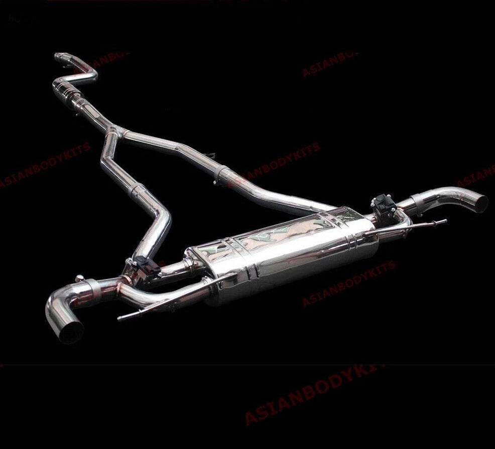 VALVED EXHAUST CATBACK MUFFLER for BMW X7 G07 2018+ (3.0)