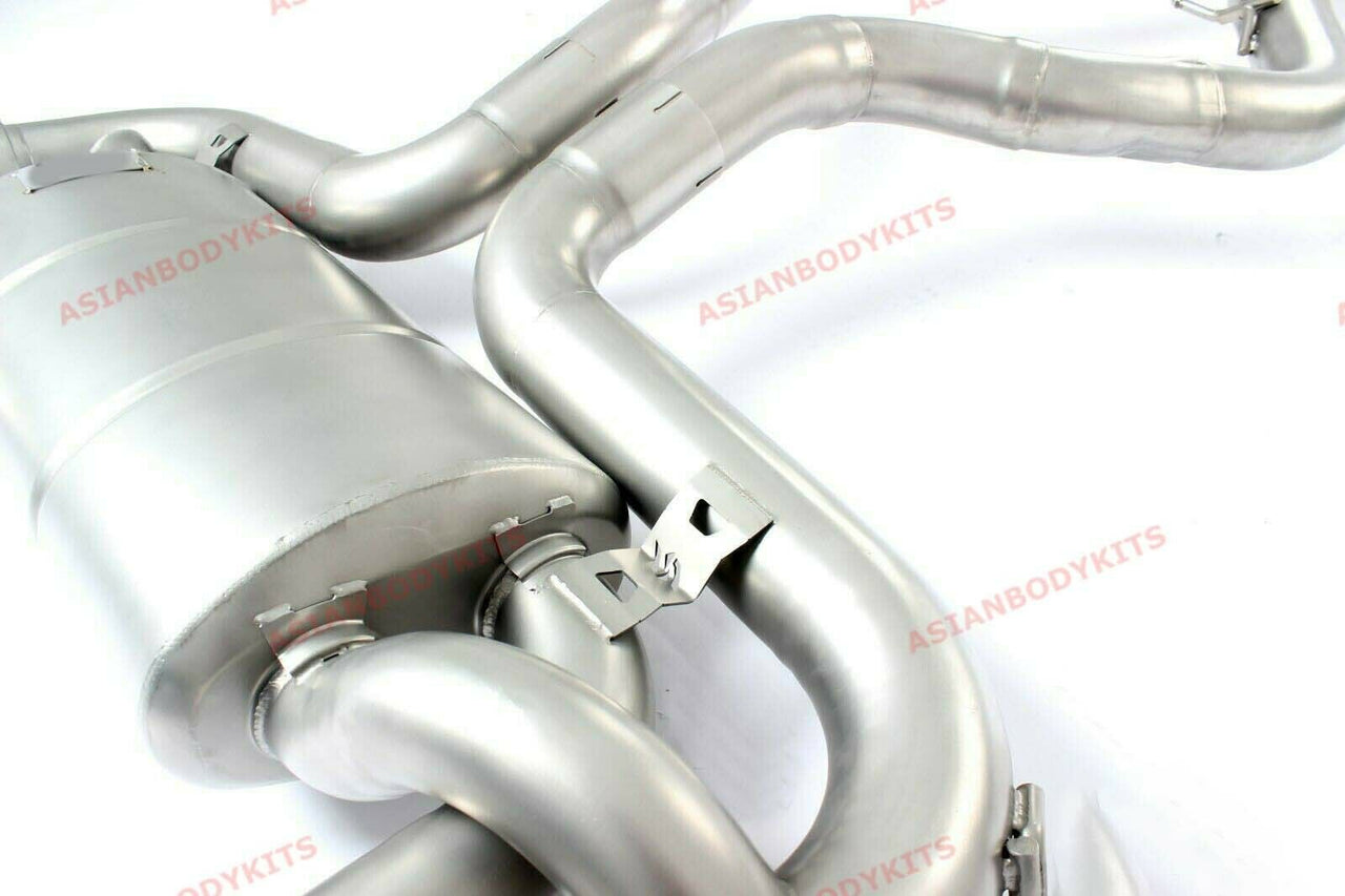 VALVED EXHAUST CATBACK MUFFLER for BMW X5M X6M F85 F86 2013-2019 4.4 biturbo