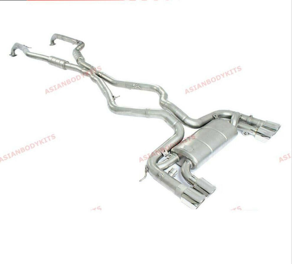 BMW X5M X6M VALVED EXHAUST CATBACK MUFFLER