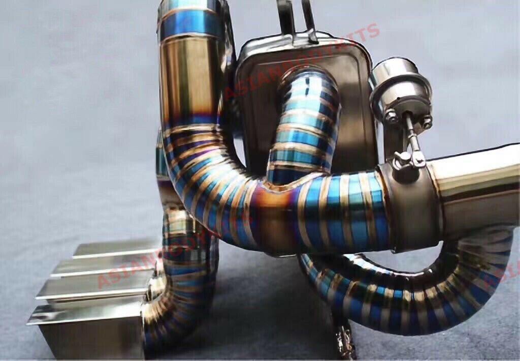 TITANUM VALVED EXHAUST CATBACK MUFFLER for LAMBORGHINI AVENTADOR LP700 2013 - 17