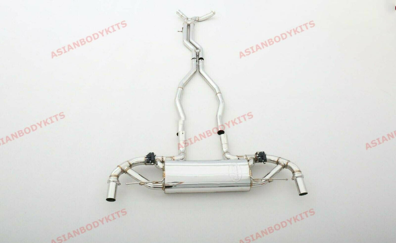 VALVED EXHAUST CATBACK MUFFLER for MERCEDES BENZ GL 550 500 X166 2013-16 (4.7)
