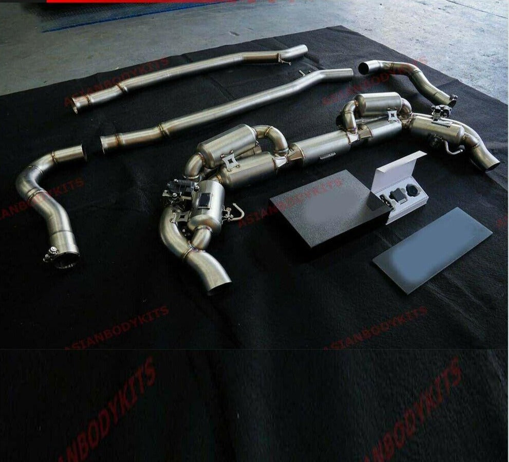VALVED EXHAUST CATBACK MUFFLER for MERCEDES BENZ S63 AMG