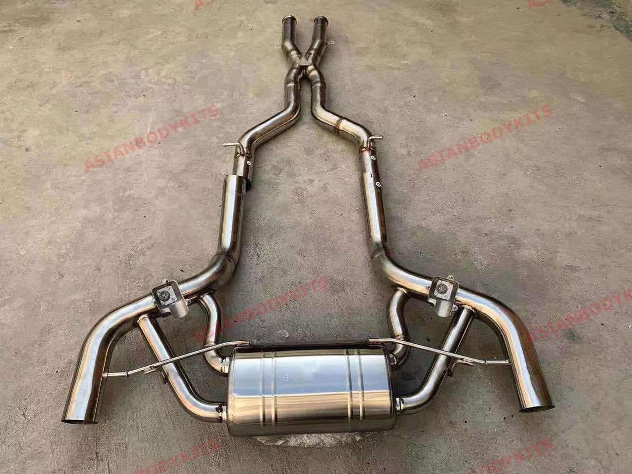 VALVED EXHAUST CATBACK MUFFLER for MERCEDES BENZ AMG GT / GT S 4.0 C190 15 -20