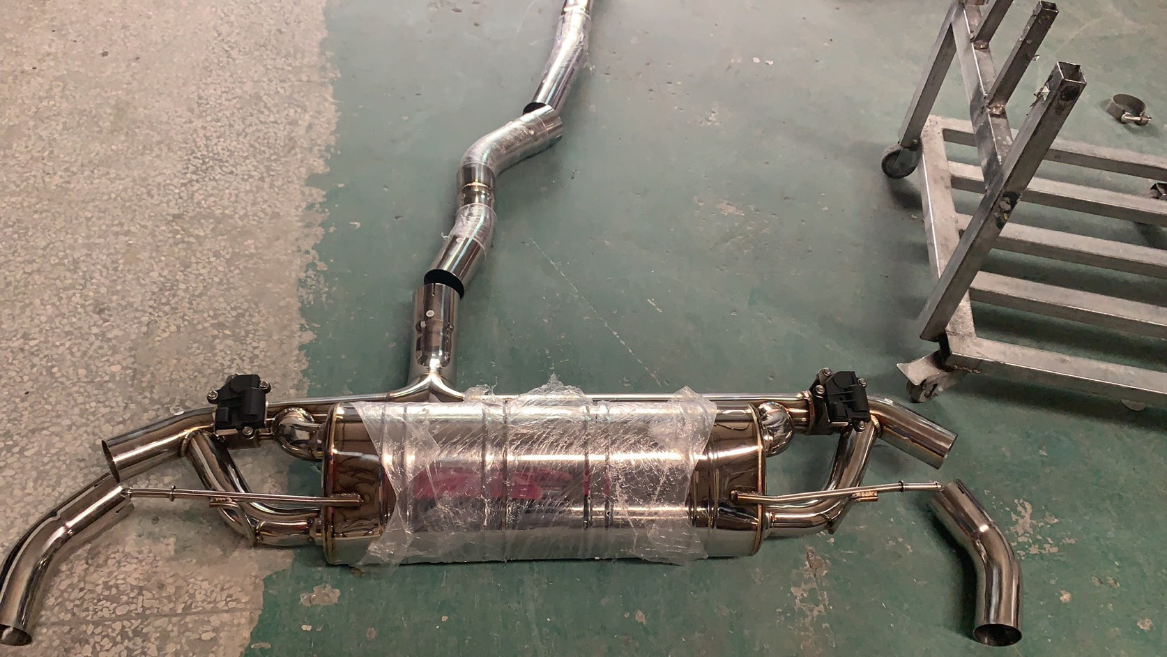 VALVED EXHAUST CATBACK MUFFLER for MERCEDES BENZ GLS X167 2019+