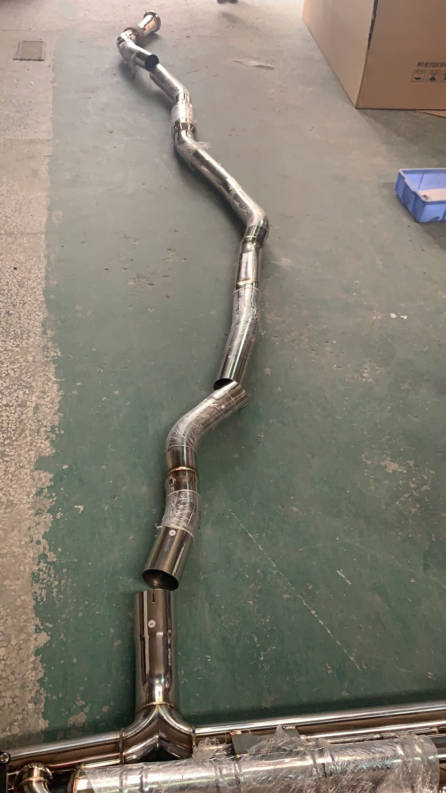 VALVED EXHAUST CATBACK MUFFLER for MERCEDES BENZ GLS X167 2019+ (3.0)
