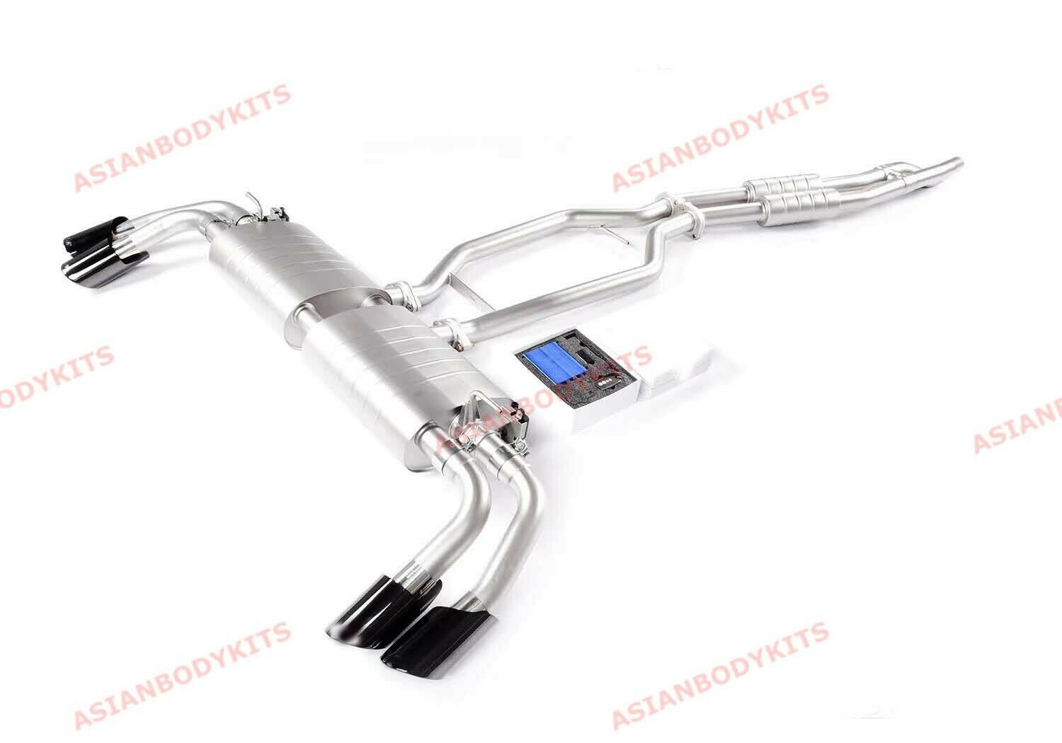 VALVED EXHAUST CATBACK MUFFLER for PORSCHE CAYENNE 958.2 15-17 (3.6)
