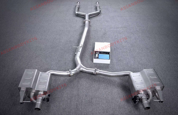 VALVED EXHAUST CATBACK for Mercedes Benz AMG W205 C205 C43