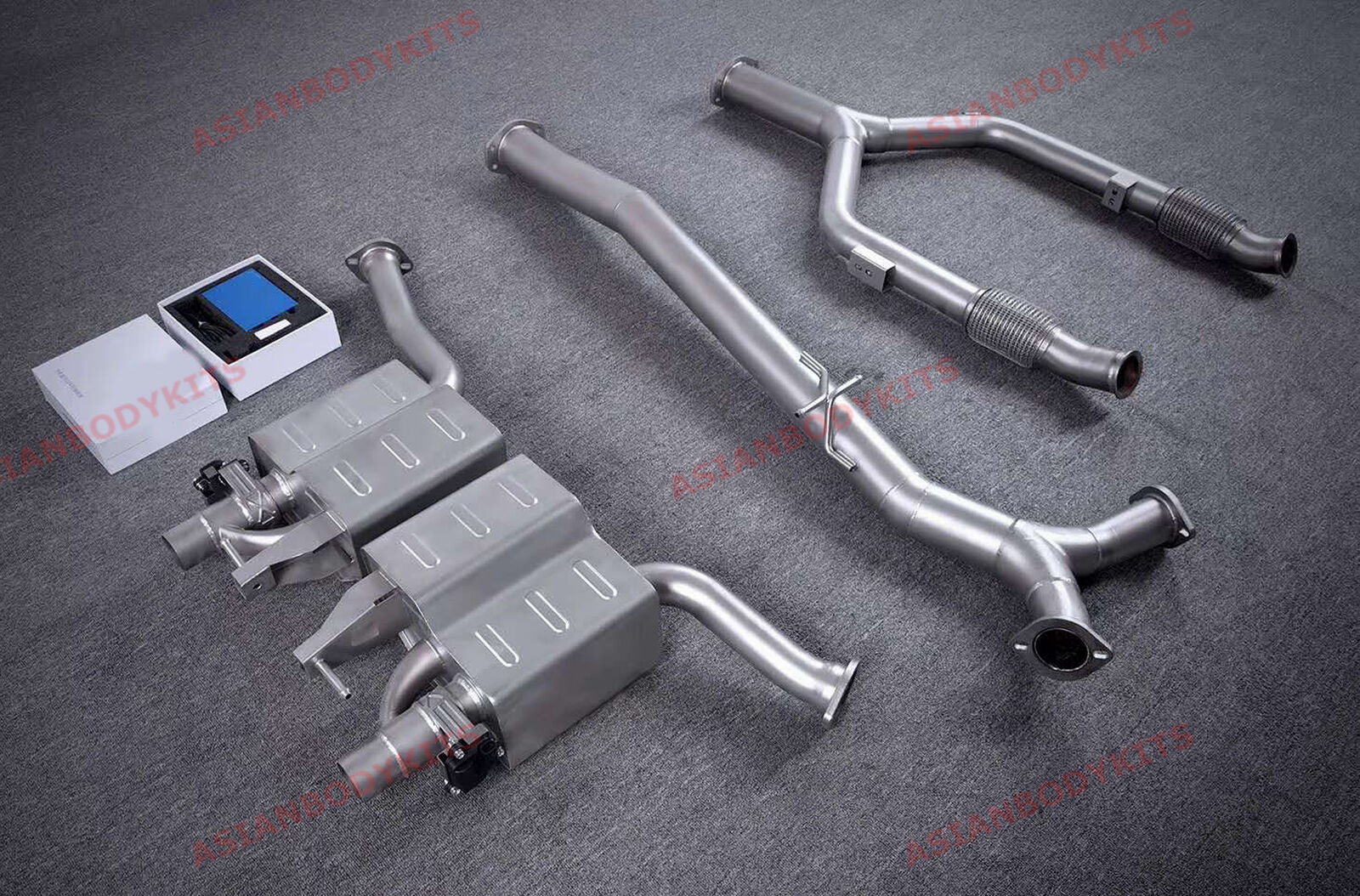 VALVED EXHAUST CATBACK for Mercedes Benz AMG W205 C205 C43 2015 - 2018  (3.0T)