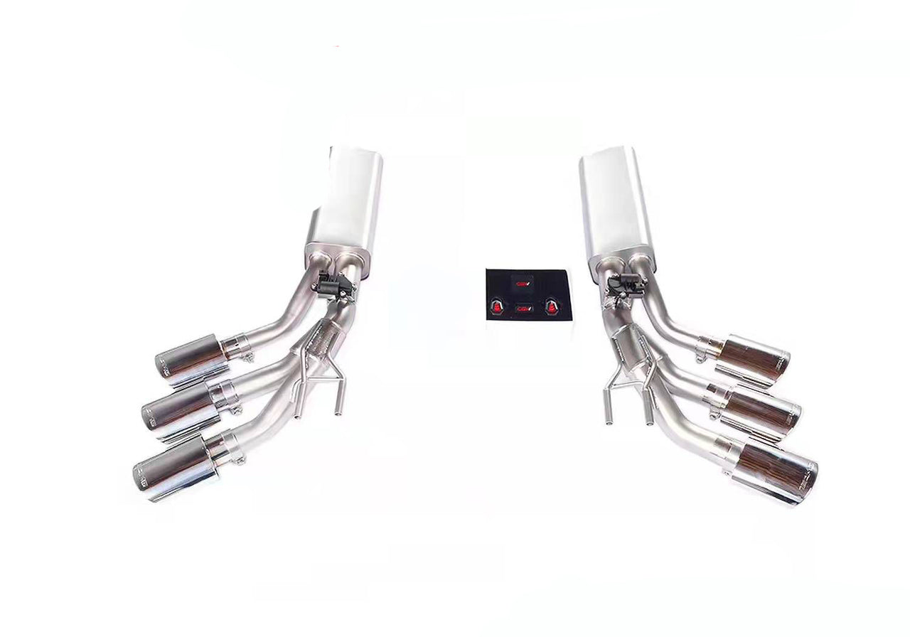 VALVED EXHAUST CATBACK for MERCEDES BENZ AMG G63 G500 G550 W463A W464 18+
