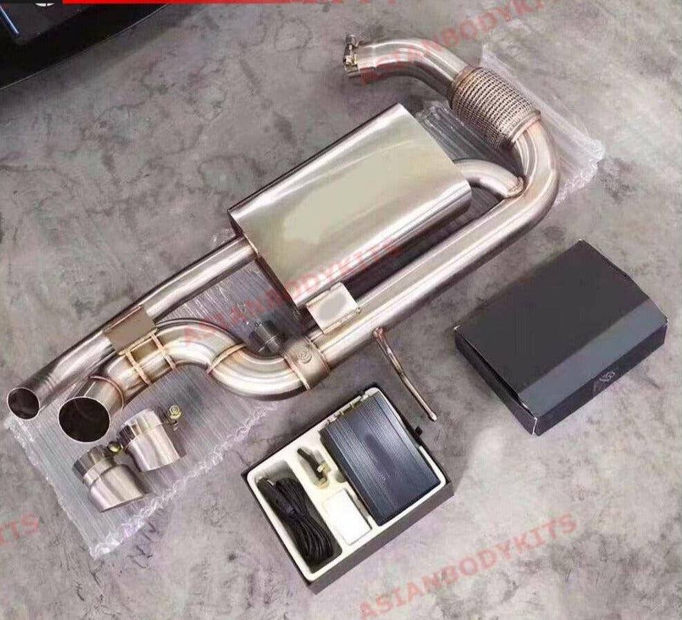 VALVED EXHAUST MUFFLER for BMW i8 (i12) 1.5 2014+