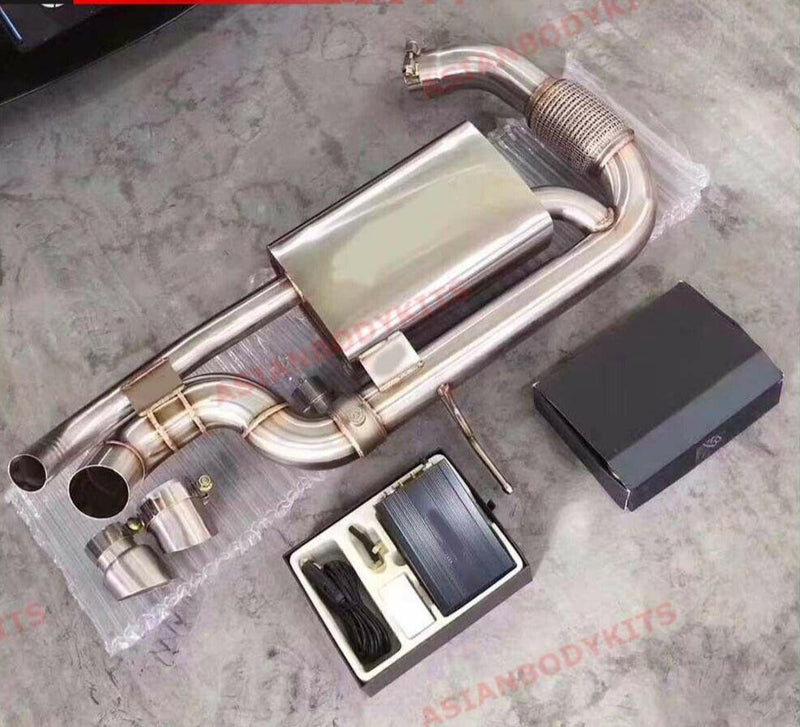 VALVED EXHAUST MUFFLER for BMW I8 (I12) 1.5 2014+