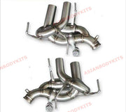 VALVED EXHAUST SYSTEM STRAIGHT PIPES for FERRARI F12 BERLINETTA