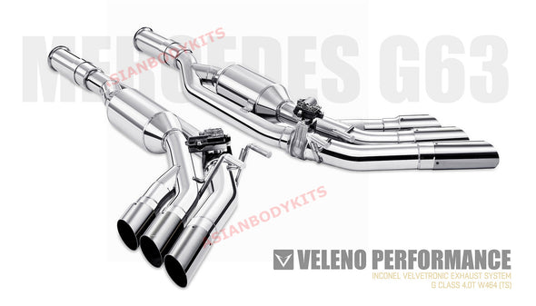 VALVED EXHAUST MUFFLER CATBACK for Mercedes Benz G-class AMG G63 G550 W463A W464 - Forza Performance Group