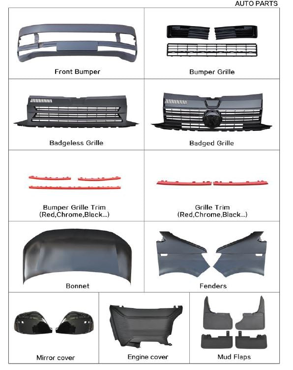    VOLKSWAGEN-MULTIVAN-PARTS-T6-SERIES