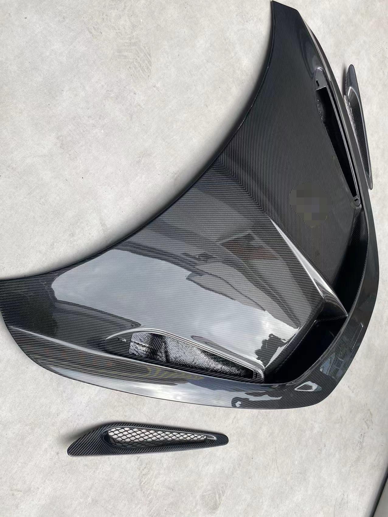 VORSTEINER CARBON FIBER HOOD BONNET for:  MCLAREN 720S 2017+ Material: DRY carbon