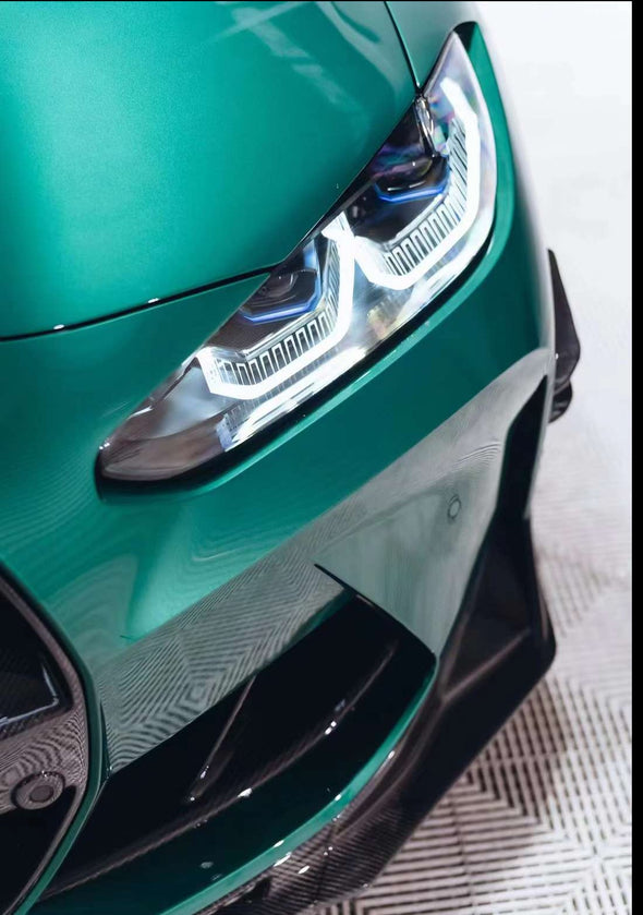 Vorsteiner Carbon Front Lip for BMW G80 M3 G82 M4 2020+  Set Include:  Front Lip ﻿Material: Dry Carbon Fiber