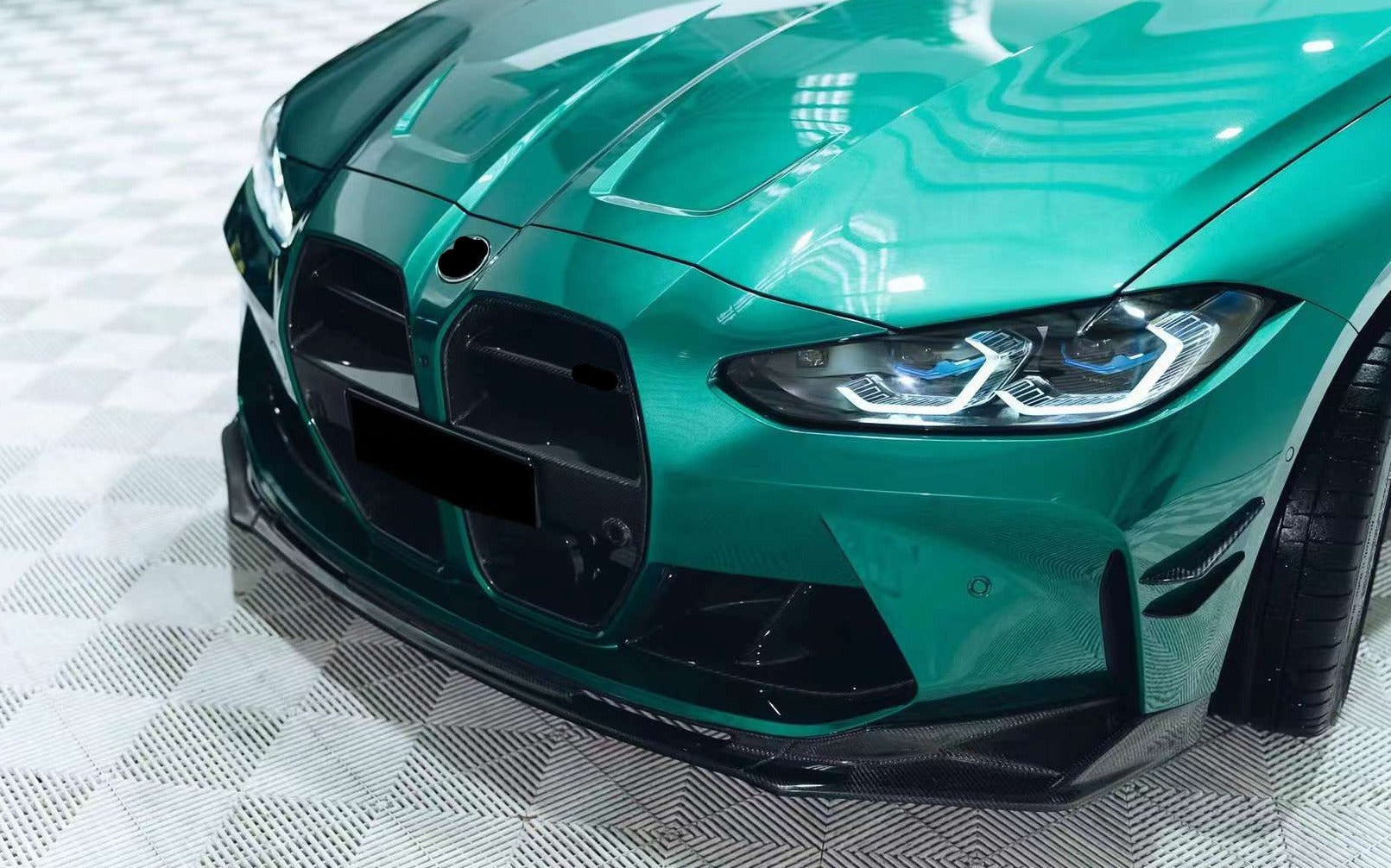 Vorsteiner Carbon Grille for BMW G80 M3 G82 M4 2020+  Set Include:  One Grille ﻿Material: Dry Carbon Fiber