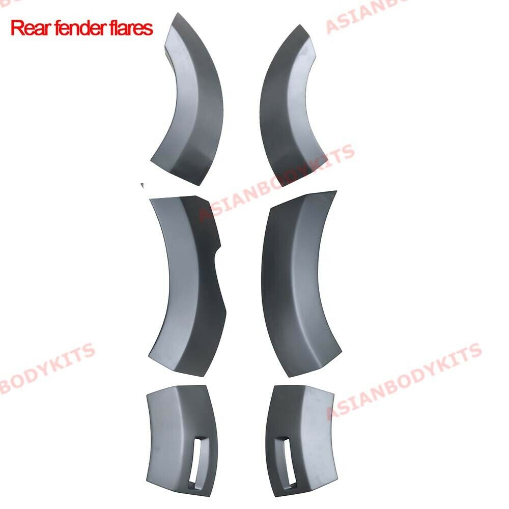 WIDE BODY KIT for ALFA ROMEO STELVIO 949 2017 - 2023  Set includes:  Front Lip Fender Flares Side Skirts Rear Spoiler Roof Spoiler Rear Diffuser Hood Side Fenders