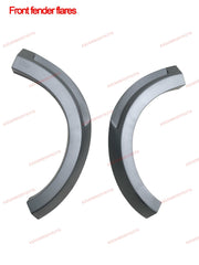 WIDE BODY KIT for ALFA ROMEO STELVIO 949 2017 - 2023  Set includes:  Front Lip Fender Flares Side Skirts Rear Spoiler Roof Spoiler Rear Diffuser Hood Side Fenders