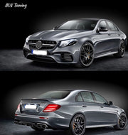 FACELIFT СONVERSION BODY KIT FOR MERCEDES BENZ W213 E250 E300 E350 E400 UPGRADE TO E63S