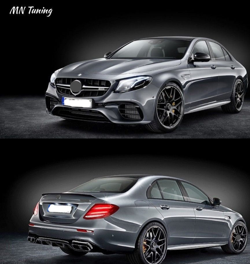 FACELIFT СONVERSION BODY KIT FOR MERCEDES BENZ W213 E250 E300 E350 E400 UPGRADE TO E63S
