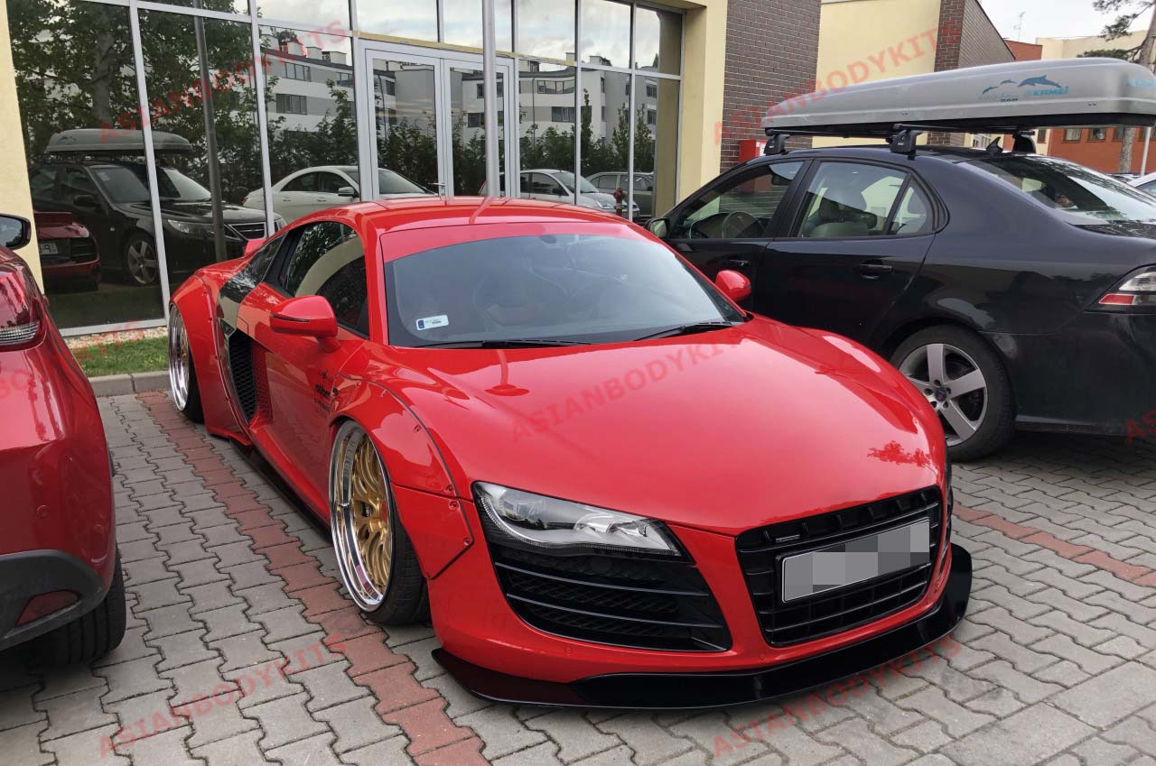 LB STYLE WIDE BODY KIT FOR AUDI R8 TYPE 42 2007 - 2015