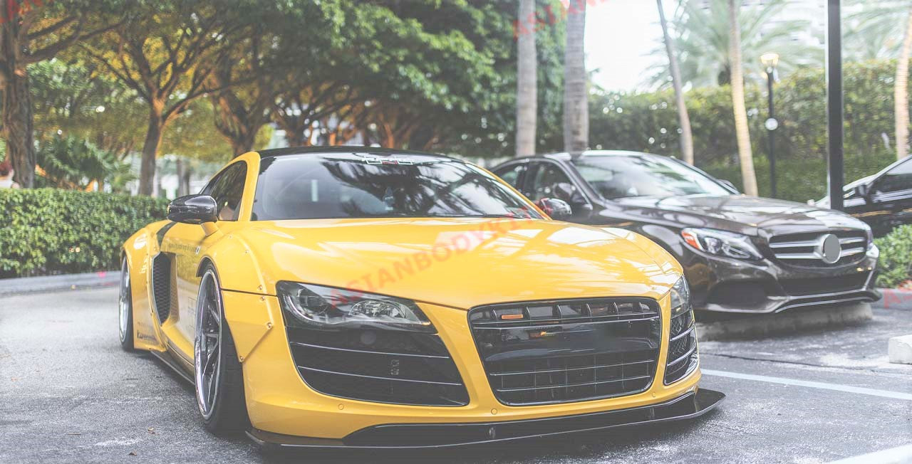 LB STYLE WIDE BODY KIT FOR AUDI R8 TYPE 42 2007 - 2015
