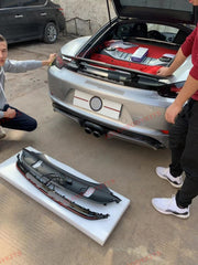 STREAMER LIGHT trim cover under spoiler for PORSCHE 718 BOXSTER 982 CAYMAN 2016+ - Forza Performance Group