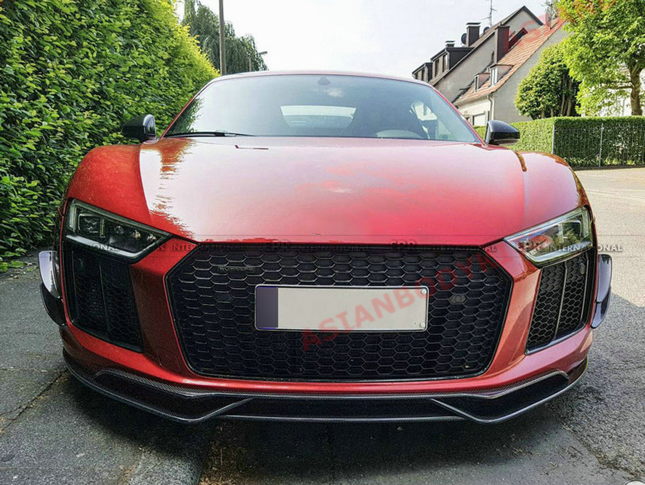 Carbon Fiber Front Lip for AUDI R8 V10 4S 2015 - 2018 - Forza Performance Group
