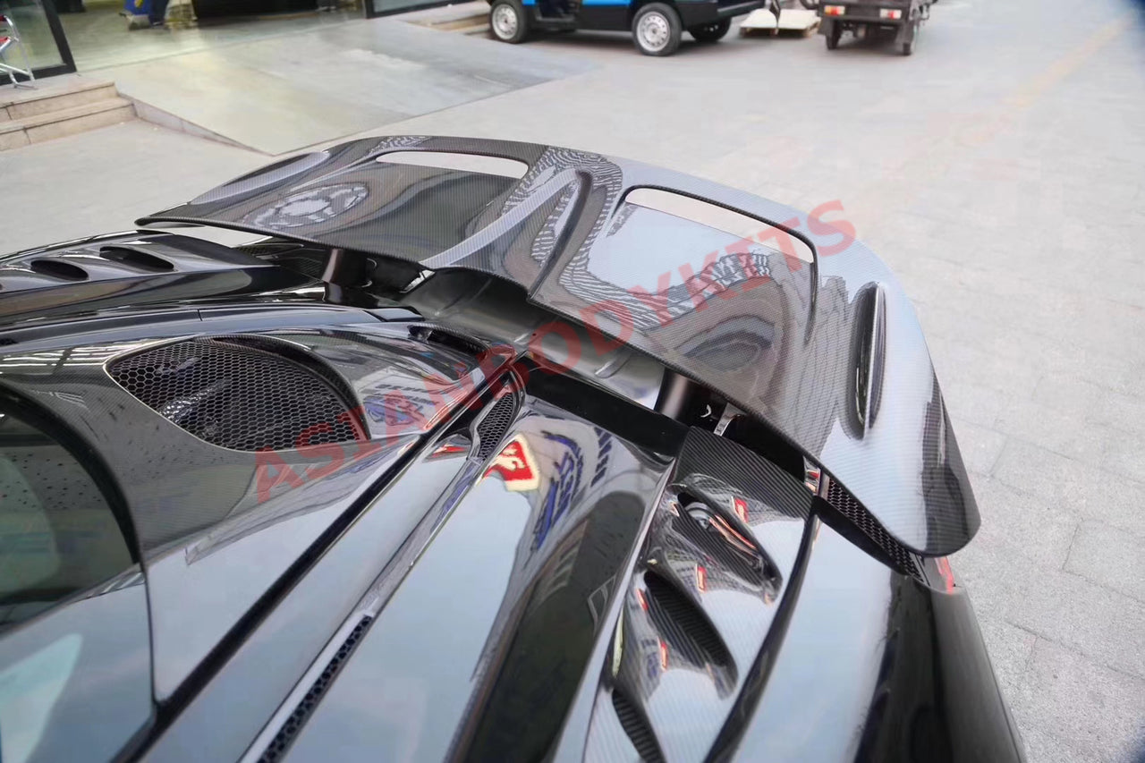 CARBON FIBER REAR WING SPOILER for MCLAREN 720S (2017+) - Forza Performance Group