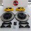FORZA BIG BRAKE KIT for BMW M3 E92 2006 - 2013  Custom made with proven design and technology. From everyday use to professional racing, depending on the characteristics chosen.  You can choose:  Different designs of the caliper  Front calipers 6-pots / Rear calipers 4-pots Brake disc optionally floating, electric rear brakes caliper Different colors  Different logos What is included in the brake package:  - brake calipper ;  - brake rotors ( discs ) ;  - brake hoses ;  - brake pads ;